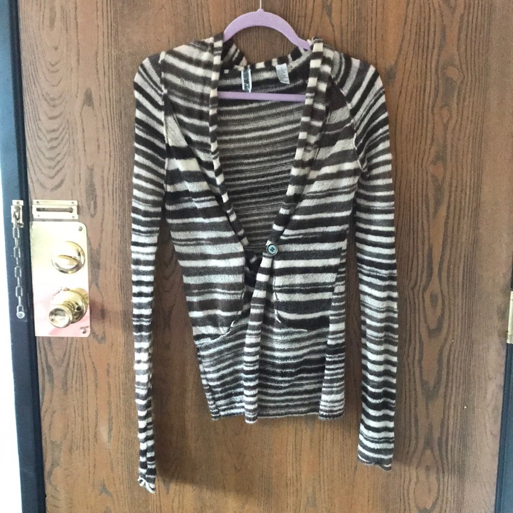 striped cardigan by BKE